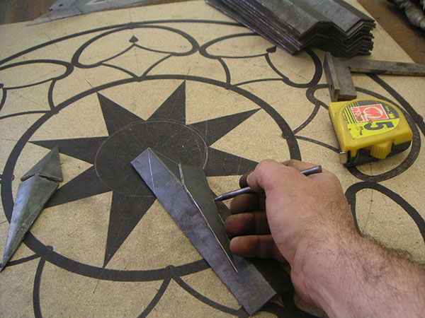 Puerta, berja grande